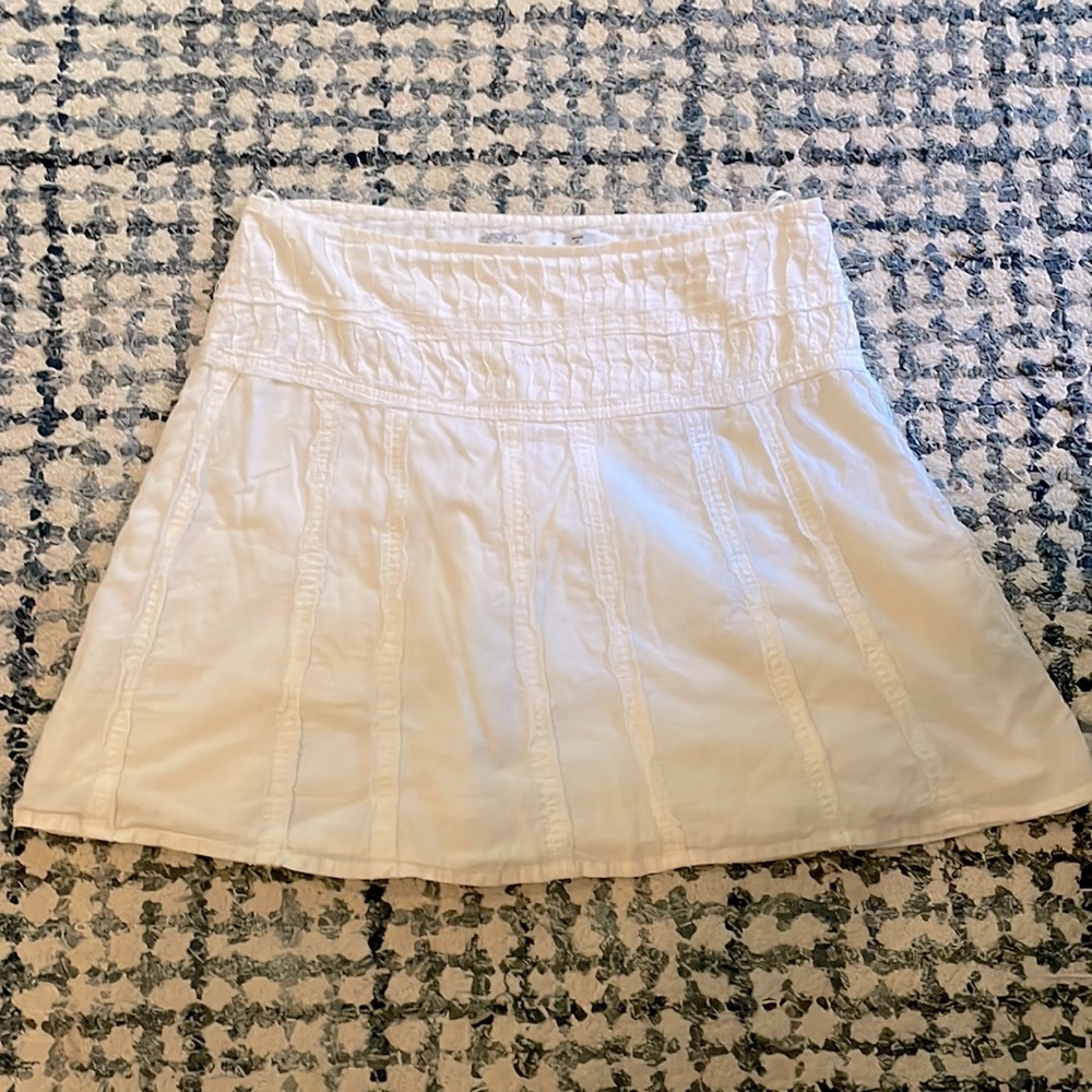 White Prana skirt size 0